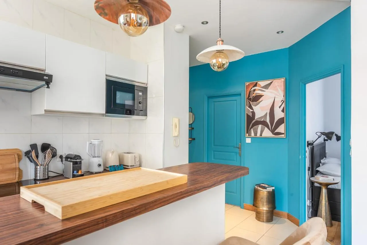 Modern & Cosy Flat - 4 Guests Near Eiffel Tower 아파트